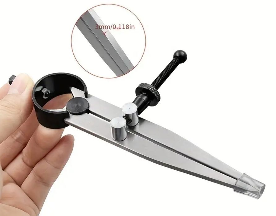 Цыркуль металлический. Стальной.