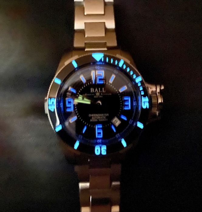 Часовник BALL Engineer Hydrocarbon Automatic Black Dial 42 mm