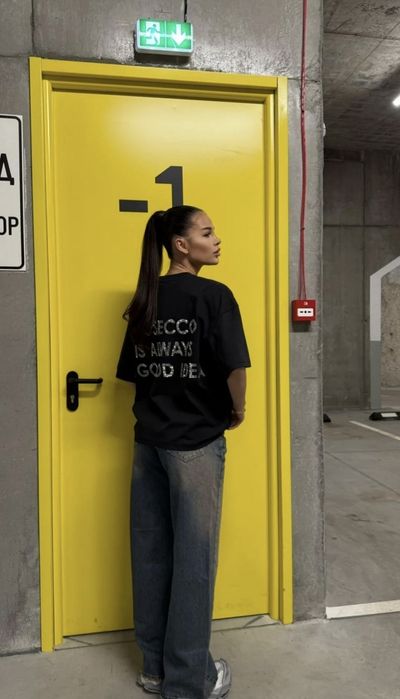 Karma prosecco тениска   Xs/S бяла и черна