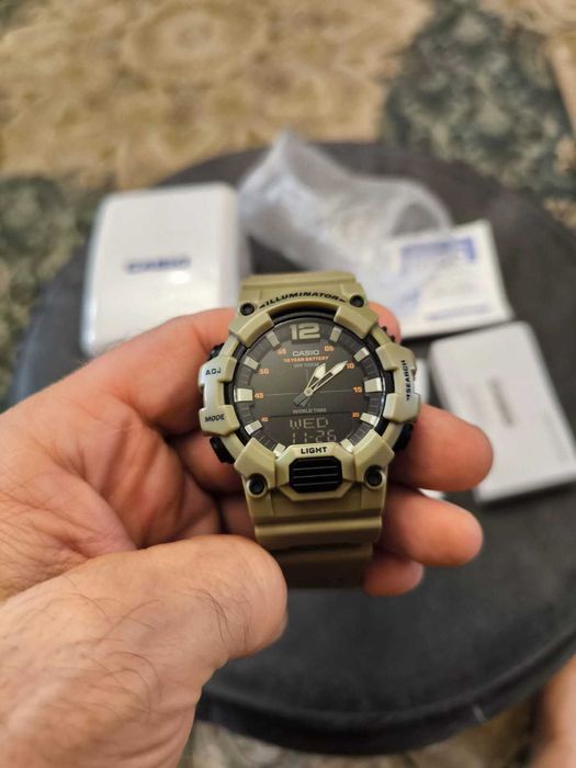 Наручные часы Пилот Tandorio, Casio. Новые.