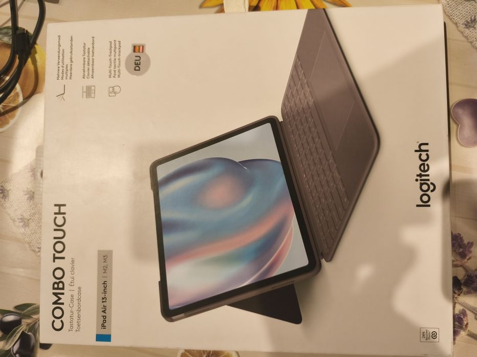 iPad air 13- inch/M2,M3 Tastatur- Case