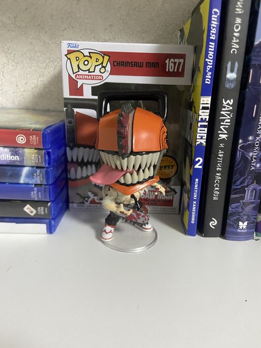 Funko pop человек бензопила оригинальный