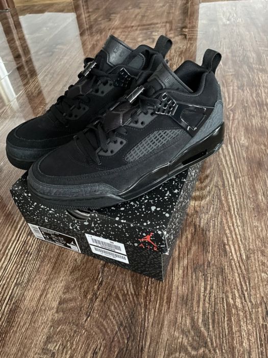 Jordan Spizike Low Black Cat