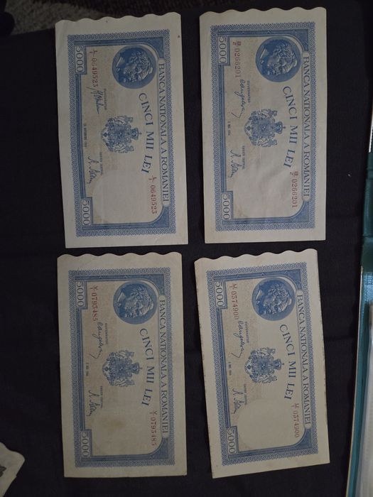 Vând bancnote vechi