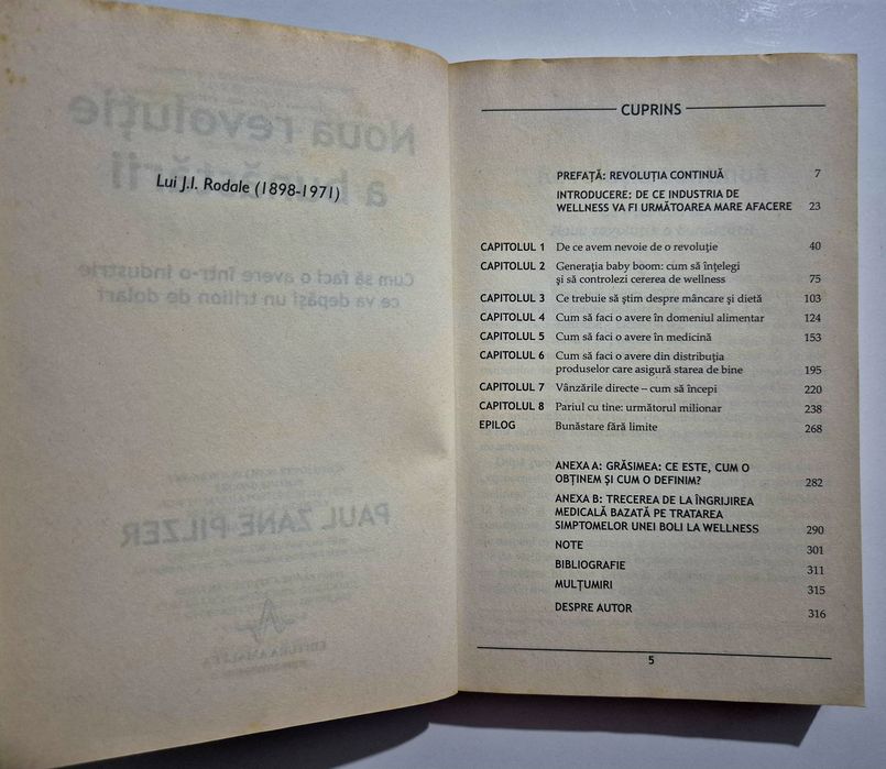 Carte "Noua Revoluție a Bunăstării" – Paul Zane Pilzer, Editura Amaltea