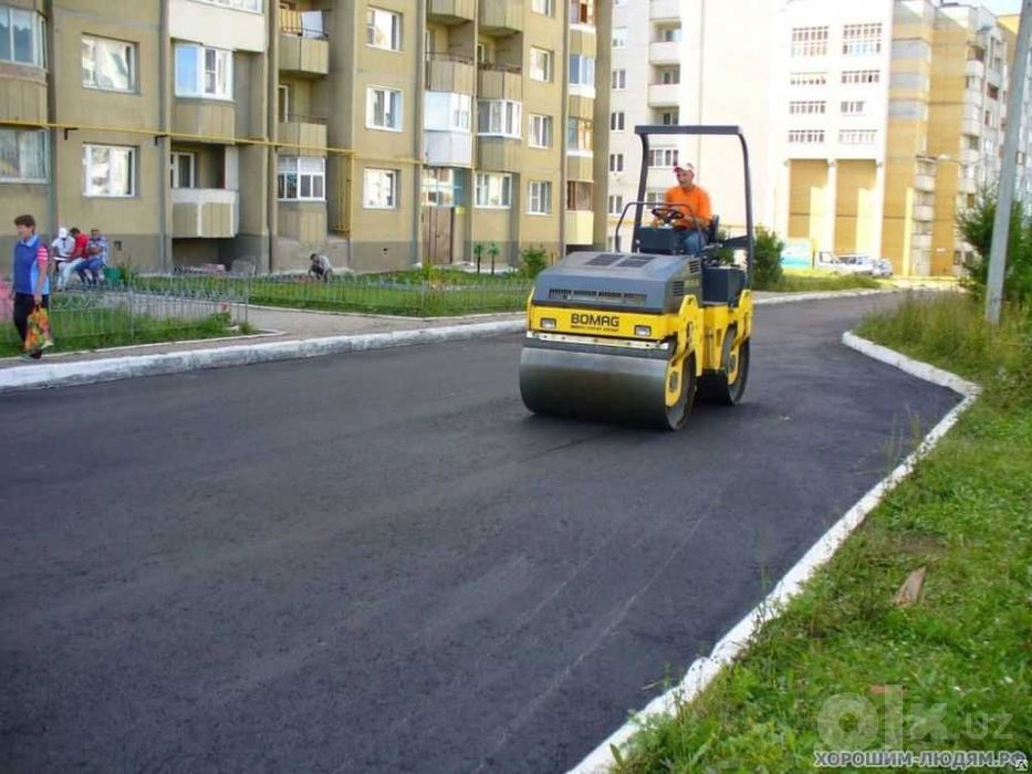 Асфальт Asfalt  Aspalt Асфальтирование Yotqizish Хизмати
