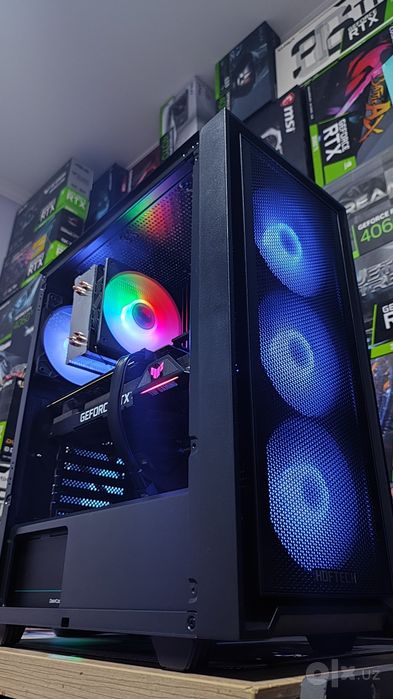 Игровой ПК RTX 3060 Ti + полный комплект | 32 ГБ RAM