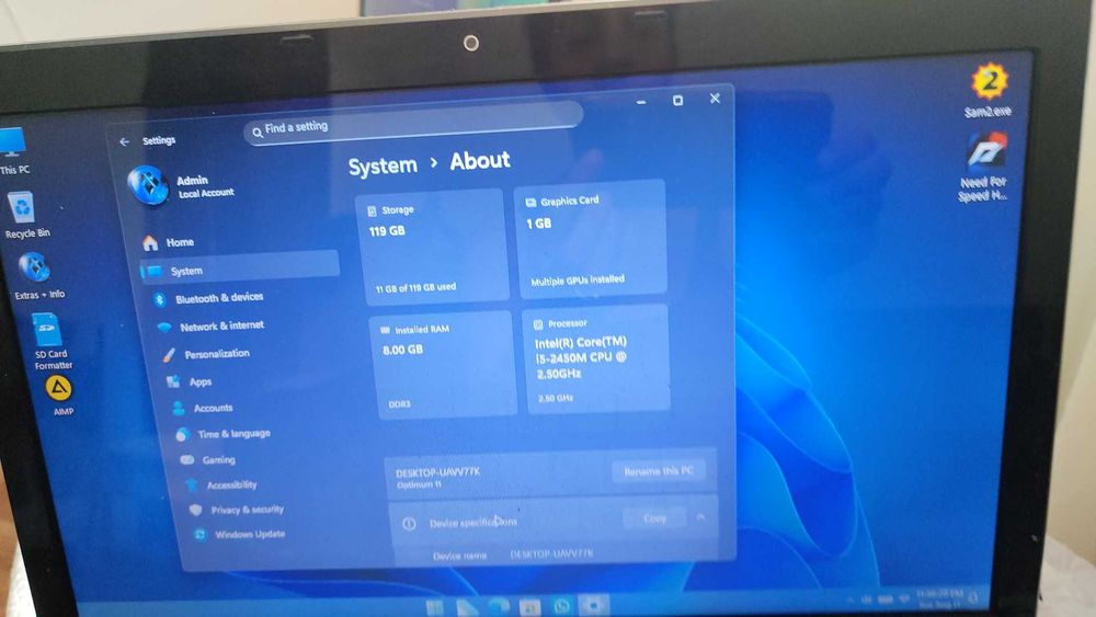 2 Laptopuri I5  cu rami 8 giga