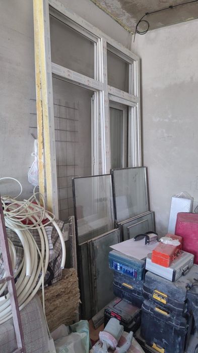 Витражные двери на балкон