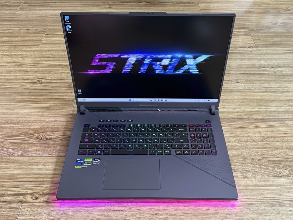 240Hz ROG Strix 18`i9-14900HX/RTX 4070/32GB DDR5/1TB SSD/Гаранция/RGB