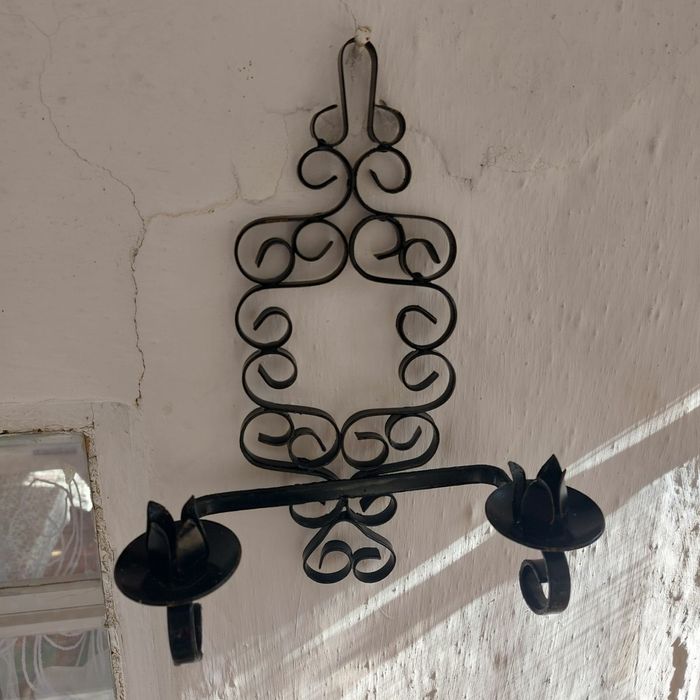 Свещник от соца ковано желязо