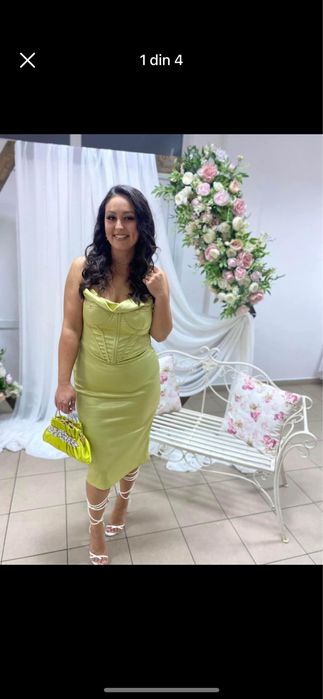 Rochie lime marime L