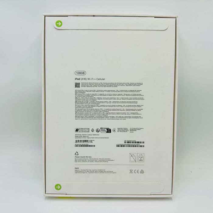 Apple iPad 11 A16 Wi-Fi + Cellular Silver 128GB