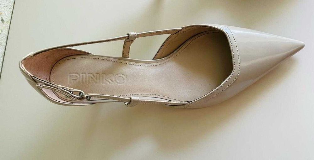 Pantofi nude stiletto Pinko