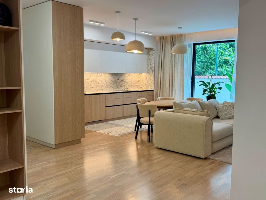 Apartament superb cu 4 camere si gradina privata - parter | 2 locuri d
