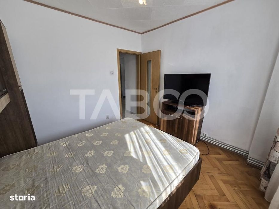 Apartament 2 camere de vanzare mobilat pivnita balcon Siretului Sibiu