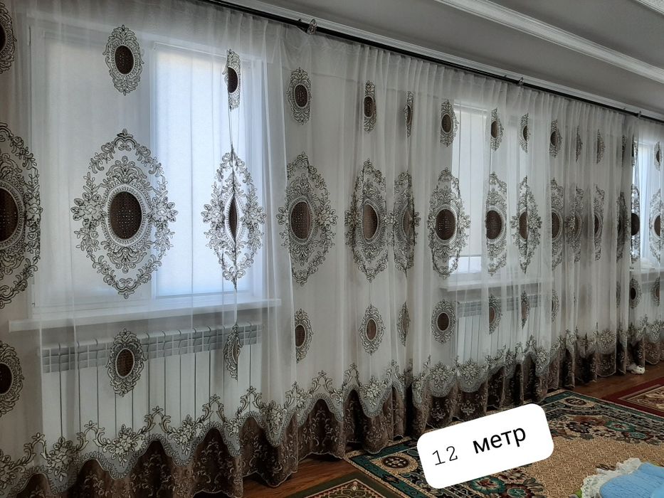 Готовые тюли 12 метр 24000