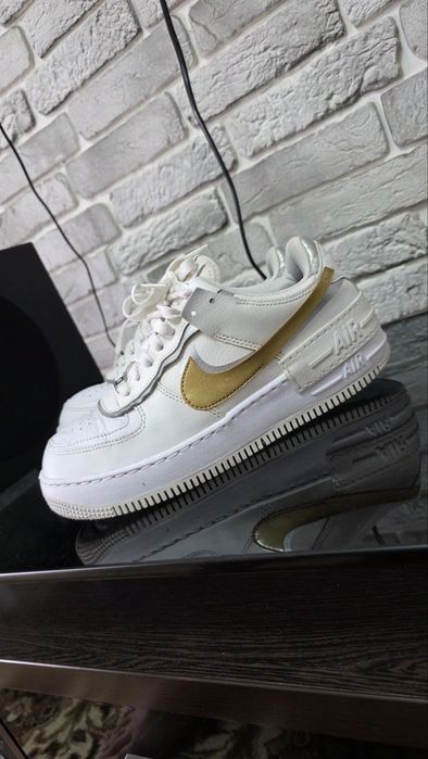 Кожаные кроссовки Nike