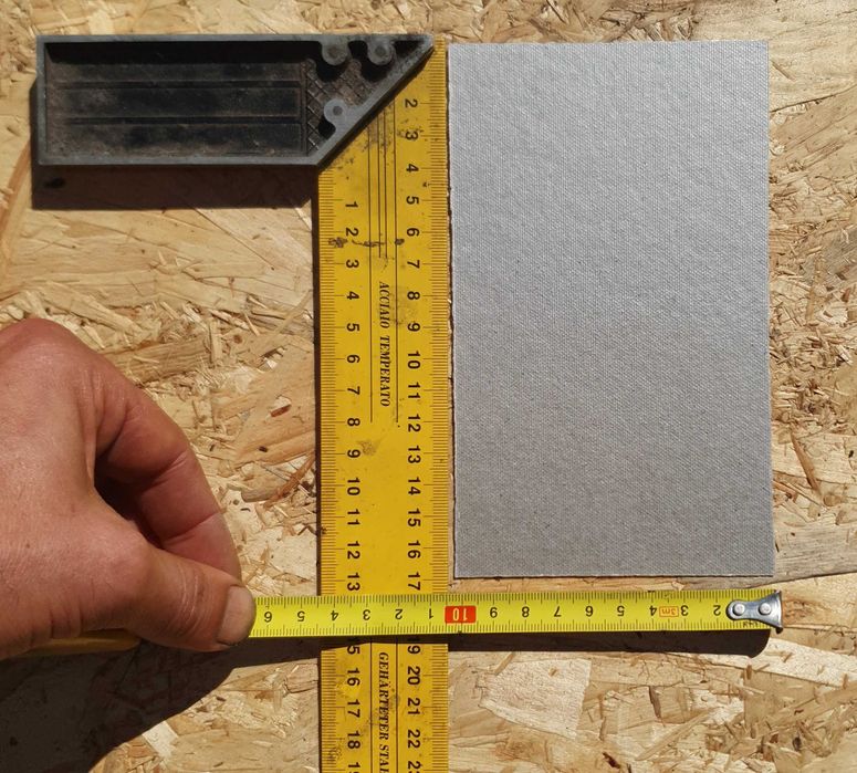 Placă micanit (mică izolatoare) 10x17 cm pentru cuptoare cu microunde