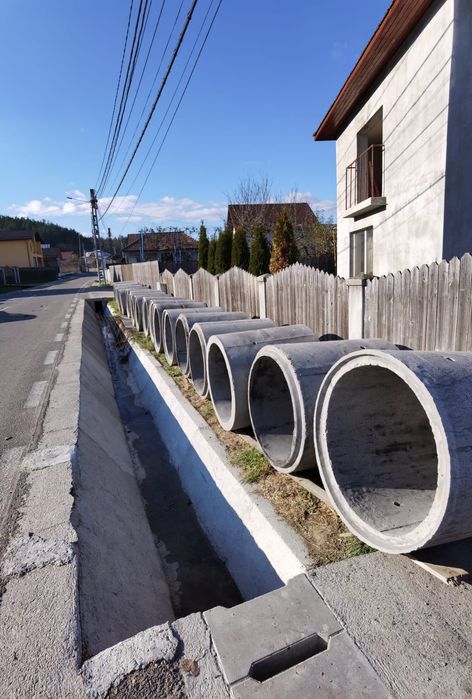 Fose septice,tuburi și capace din beton