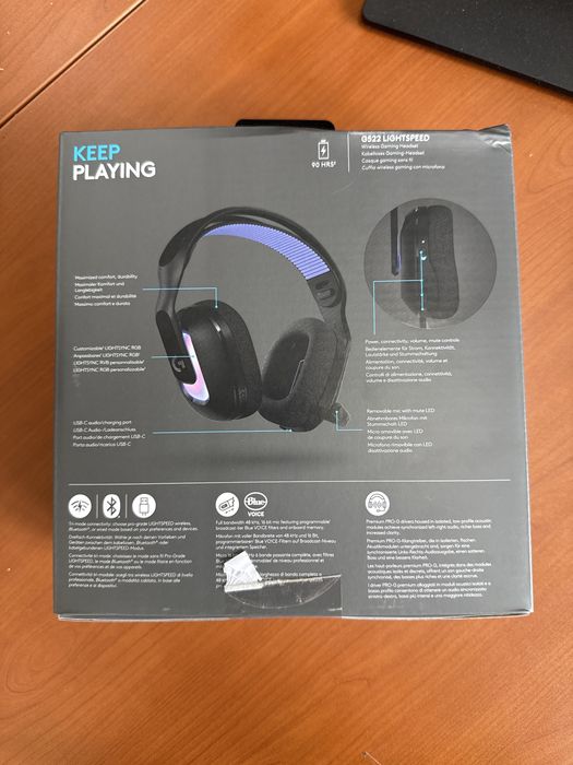 Продам Наушники Logitech Lightspeed Wireless Gaming Headset - Black