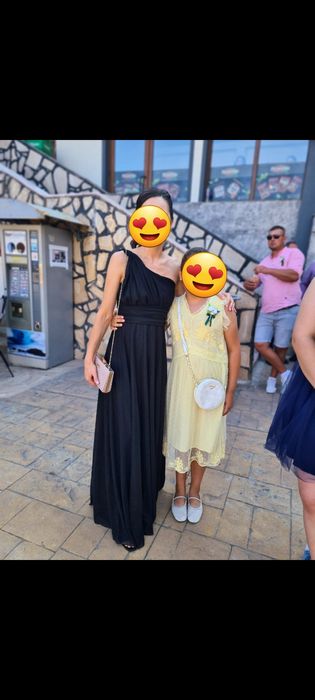 Официална рокля в черно