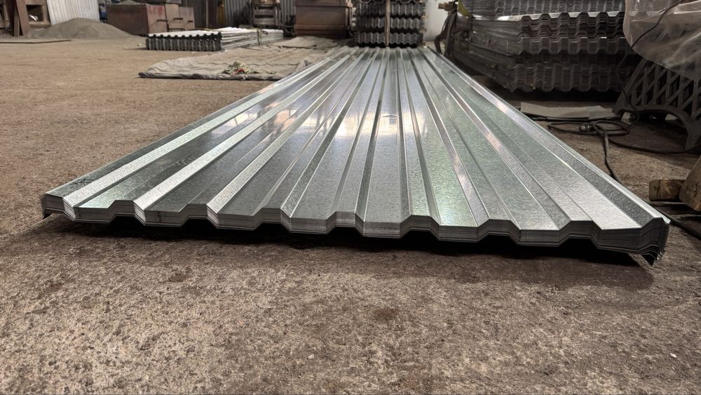 Профлист профнастил НС18 цинк 1 сорт