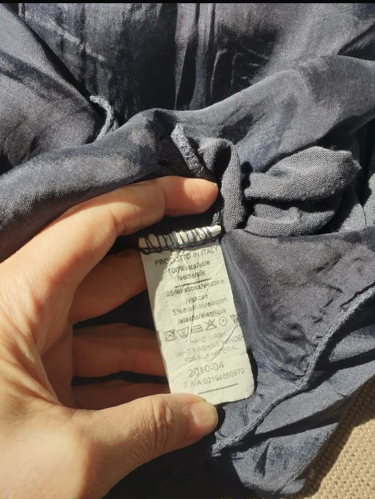 Rochie seara/cocktail bleumarin cerneală mătase