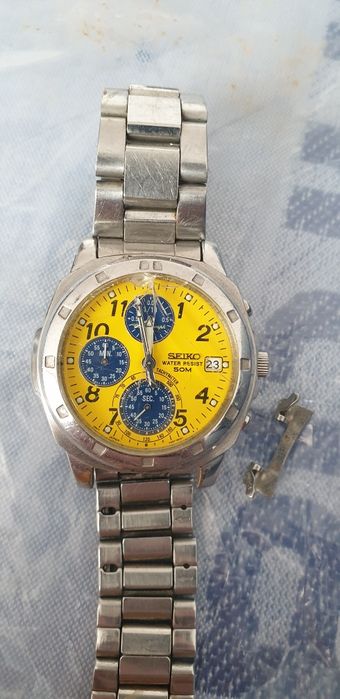Ceas TIMEX SEIKO Cronograph V657 SEKONDA piese reparatii netestate