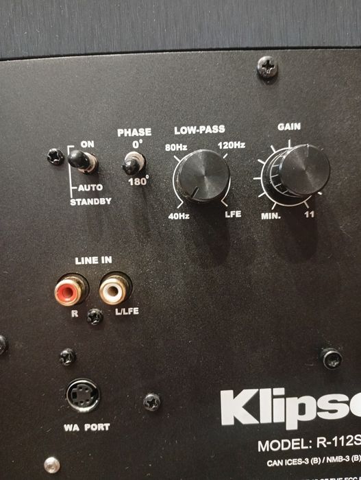 Активен субуфер KLIPSCH R-112SW