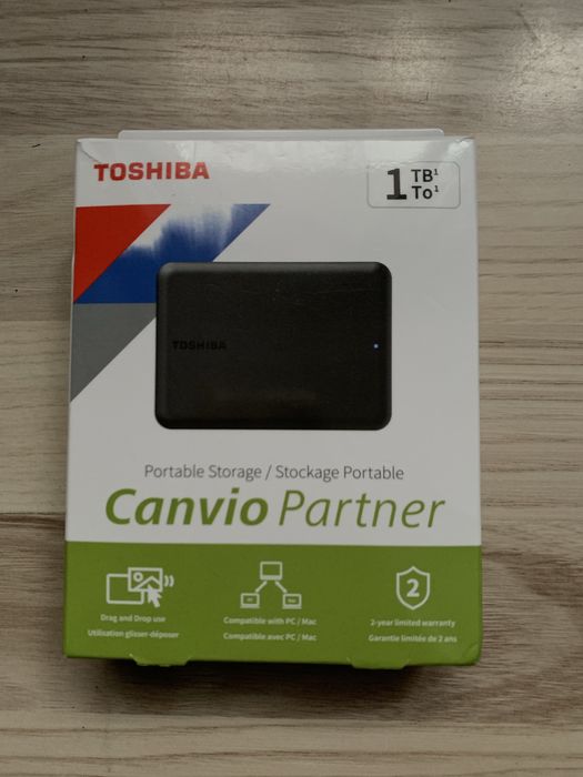 HDD HardDisk Extern TOSHIBA Canvio Partner 1TB (1000GB) Nou