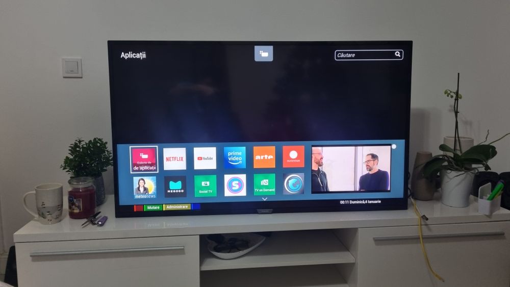 Televizor smart 50 inch Philips 4k UHD