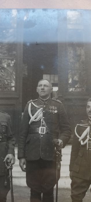 Fotografie veche în rama din lemn