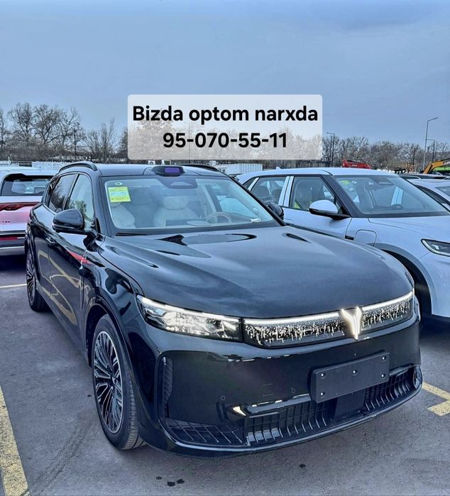 **Voyah Free+ 2026 model
Bez prabek  full pazitsiya
Rangi qoraga oq sa