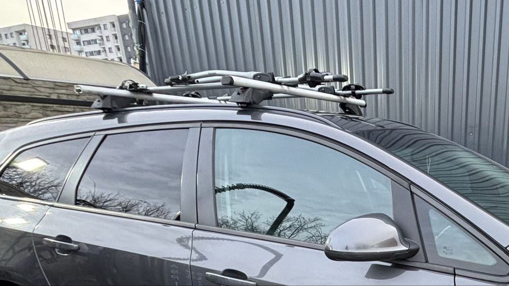 Set 2 suporti bicicleta + bări transversale