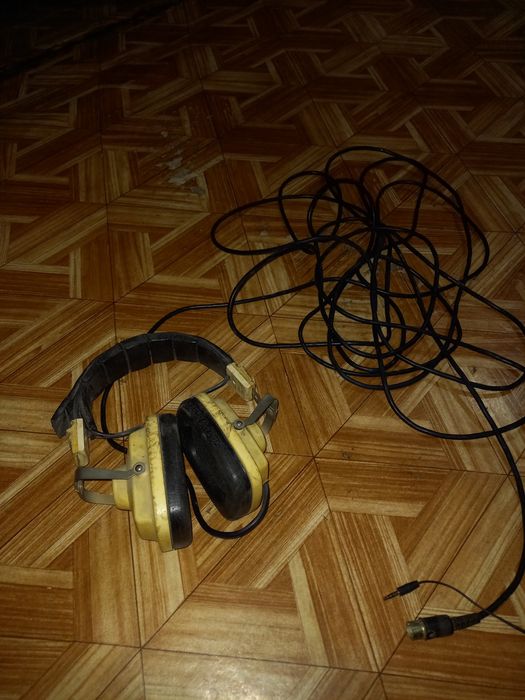 Наушники большие проводные профессиональные  Электроника СССР