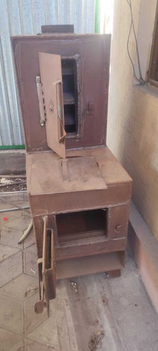 Печь на твердом топливе угольная
