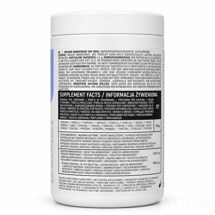 OstroVit Creatine Monohydrate 500 Mesh 400 г