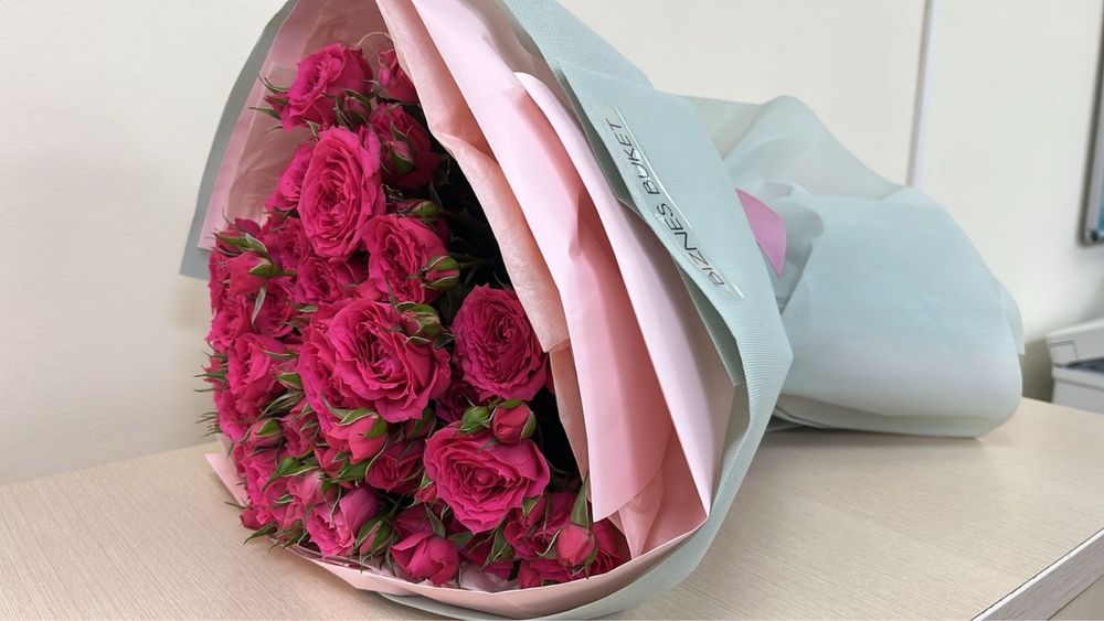 Букет свежий сатылады 17.04