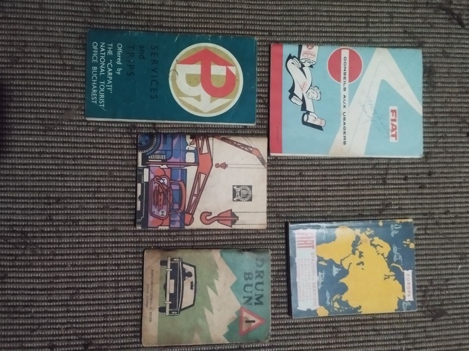 Cărți vechi tematică auto