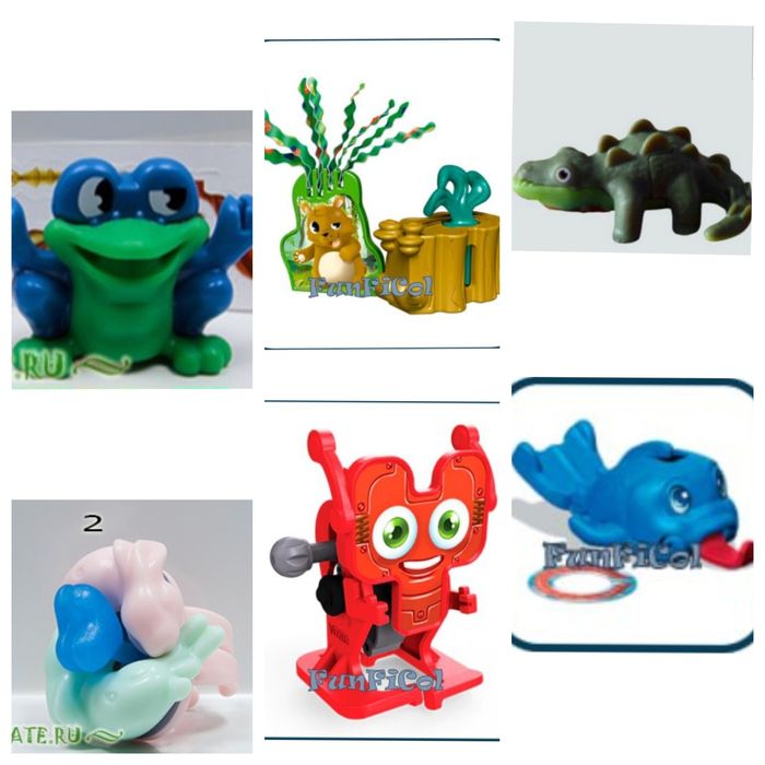 Игрушки из киндеров