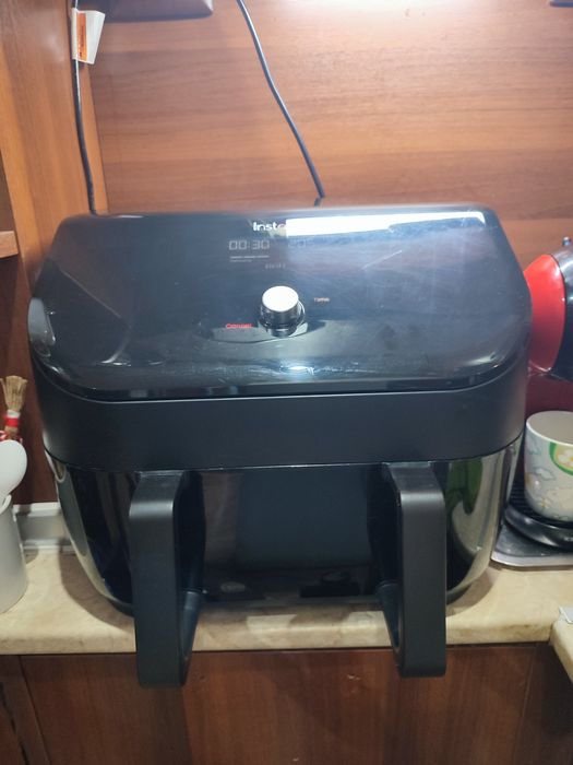 Уред за здравословно готвене INSTANT VORTEX PLUS VERSAZONE 8.5L , 1 ИЛИ 2 ЗОНИ, ЧЕРЕН