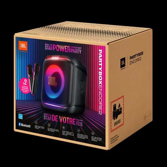 JBL PartyBox Encore2 Mic - Powerful Portable Party Speaker Бренд: JBL