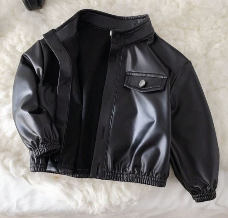 Детско яке от еко кожа