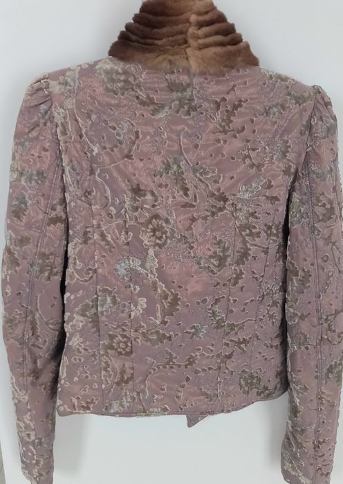 Sacou Blumarine XS guler chinchilla
