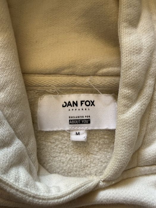 Dan Fox hoodie / суитшърт с качулка бежов размер M