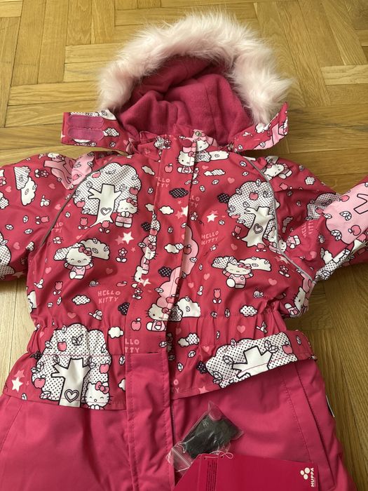 зимний комбинезон HUPPA Hello kitty