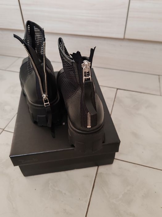 Сандали Bianki, естествена кожа и мрежа. 37 номер.