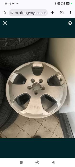 Продавам джанти алуминиеви