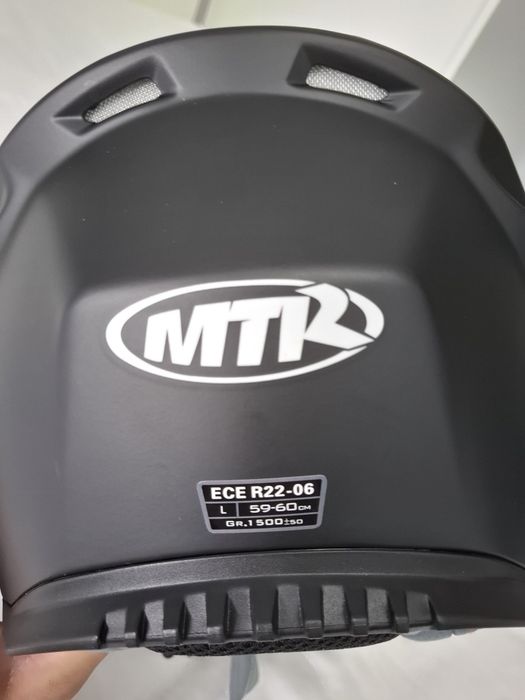 Casti moto MTR cu aerisire si viziere solare